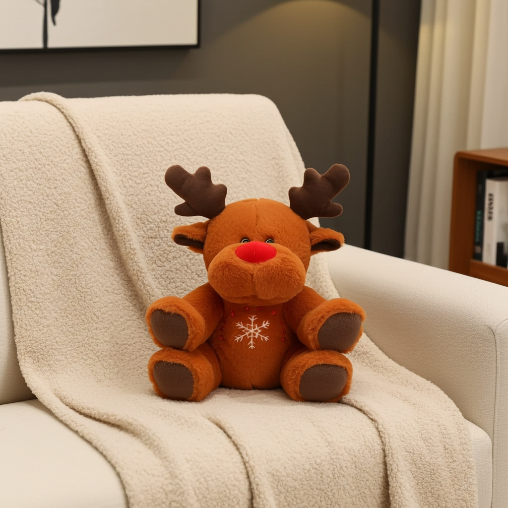 Veilleuse peluche LED - décoration chambre