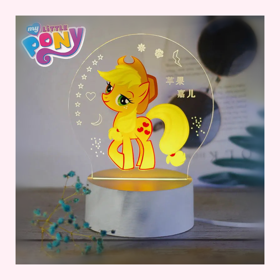 Veilleuse Poney LED - Lampe Enfant - Modèle 4 - LumiCoeur