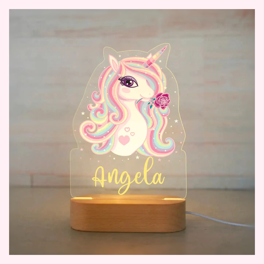 Veilleuse Personalisée LED - Décoration Chambre - Modèle 20 - LumiCoeur