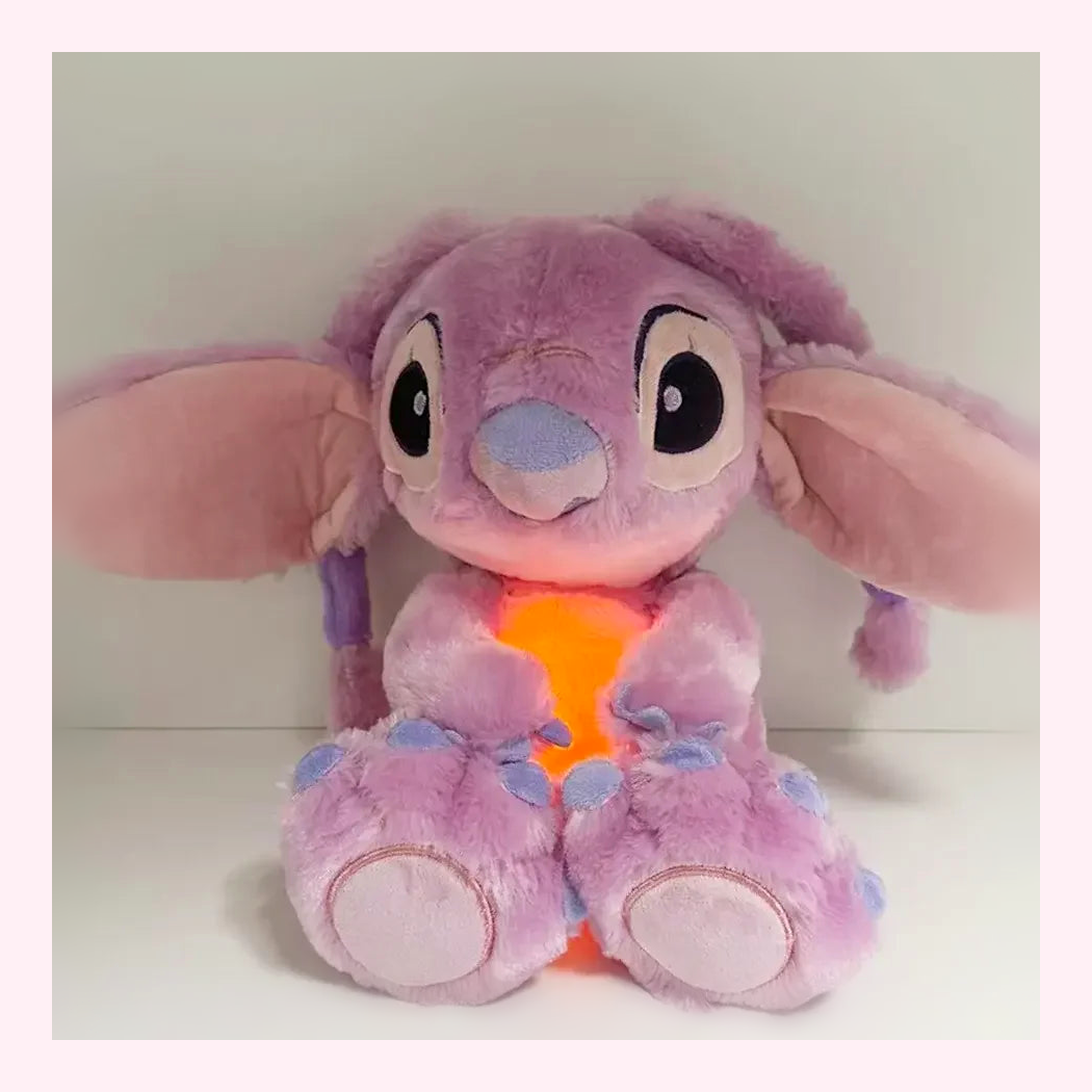 Peluche Veilleuse Musicale Breathing Light LED - LumiCoeur