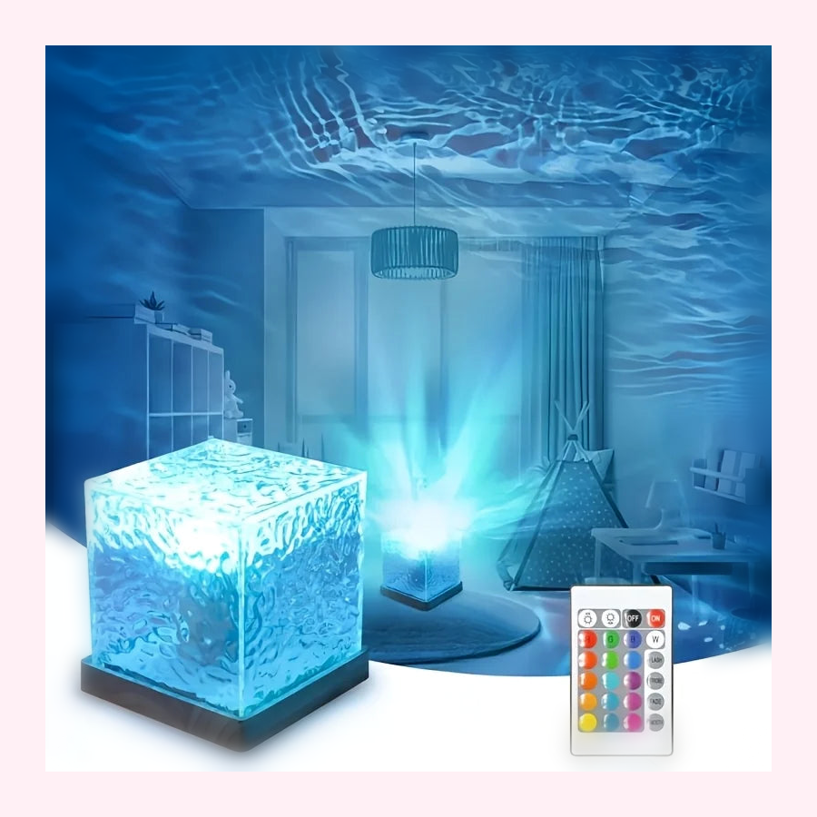 Veilleuse Projection Ciel Étoilé LED - Modèle 2 - LumiCoeur