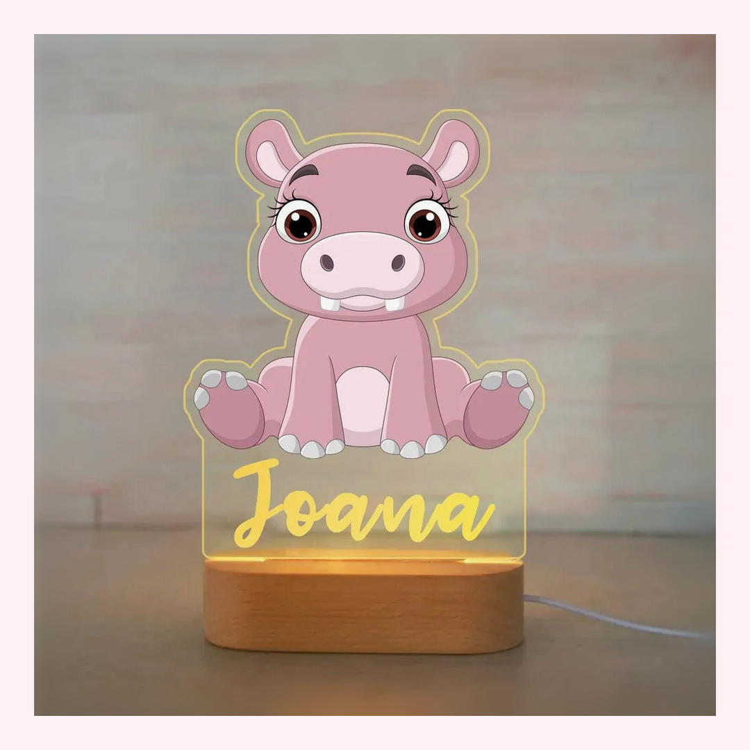 Veilleuse Personalisée LED - Décoration Chambre - Modèle 24 - LumiCoeur
