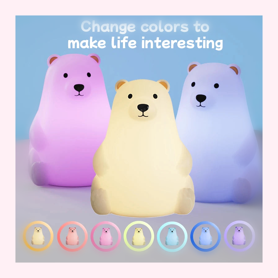 Veilleuse Animaux Rechargeable Rechargeable LED - LumiCoeur