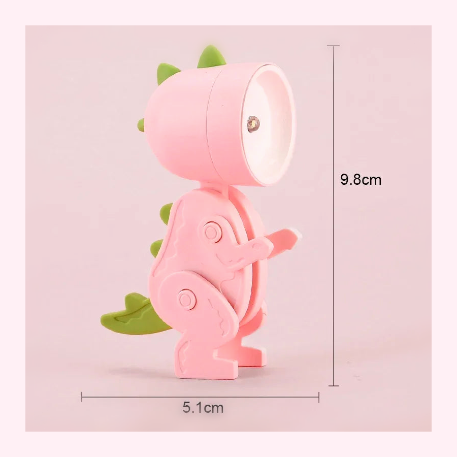 Veilleuse Dinosaure T-Rex 3D LED - Modèle 4 - LumiCoeur