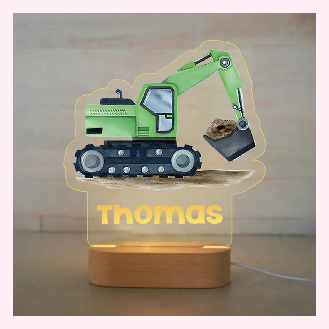 Veilleuse Personalisée LED - Décoration Chambre - Modèle 18 - LumiCoeur