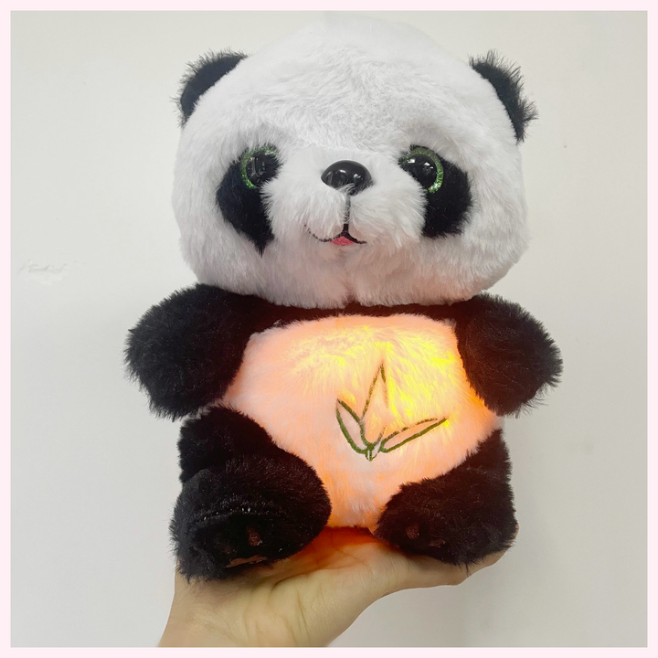 Peluche Veilleuse Musicale Câlin Lumineux LED - LumiCoeur