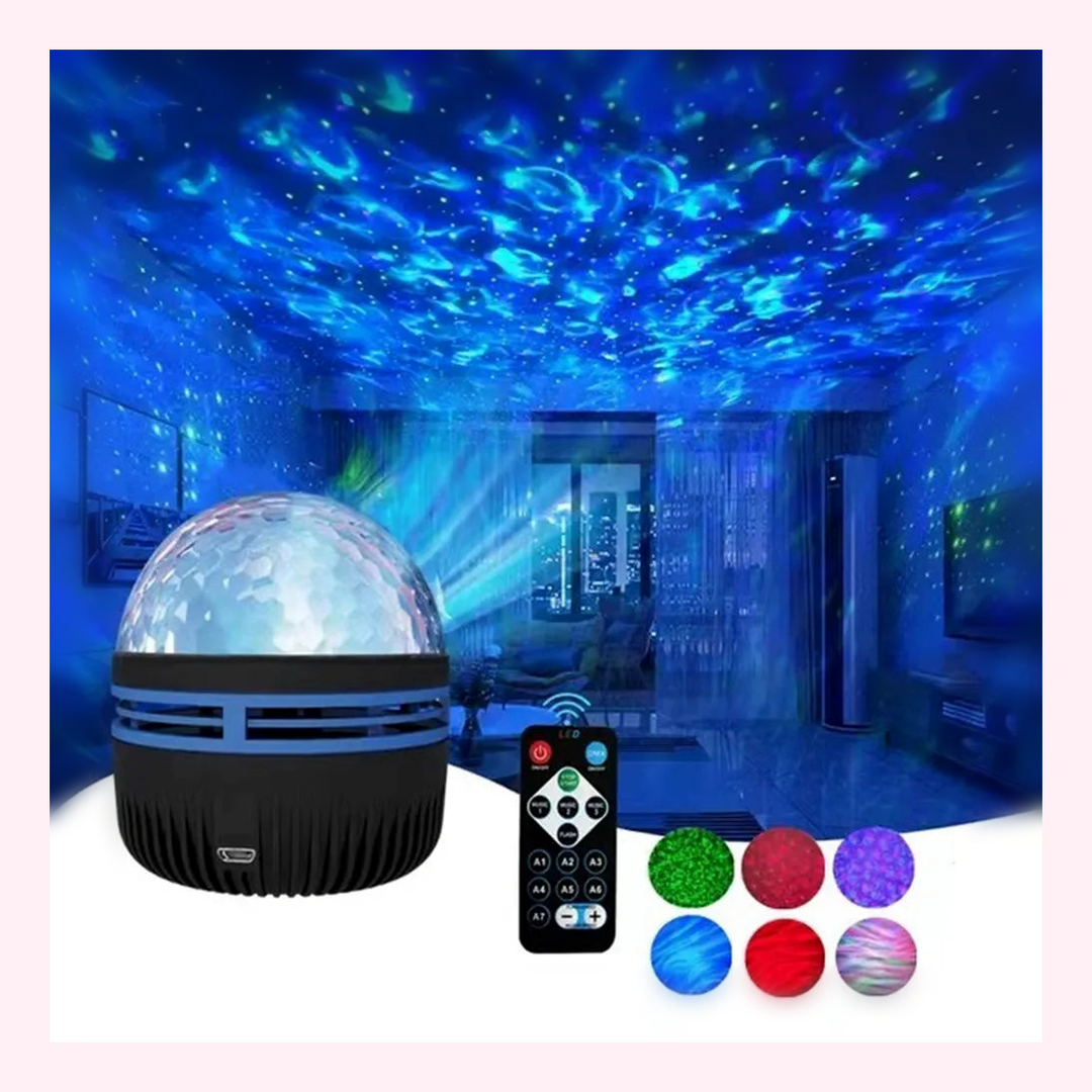 Veilleuse Projection Cosmos Nébuleuse LED - Modèle 2 - LumiCoeur