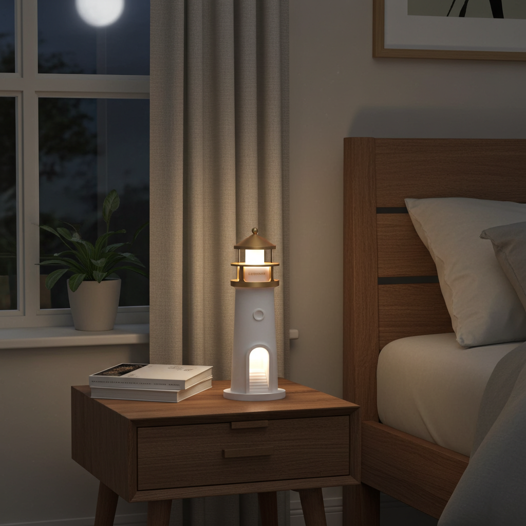 Veilleuse phare LED - lampe enfant - modèle 4