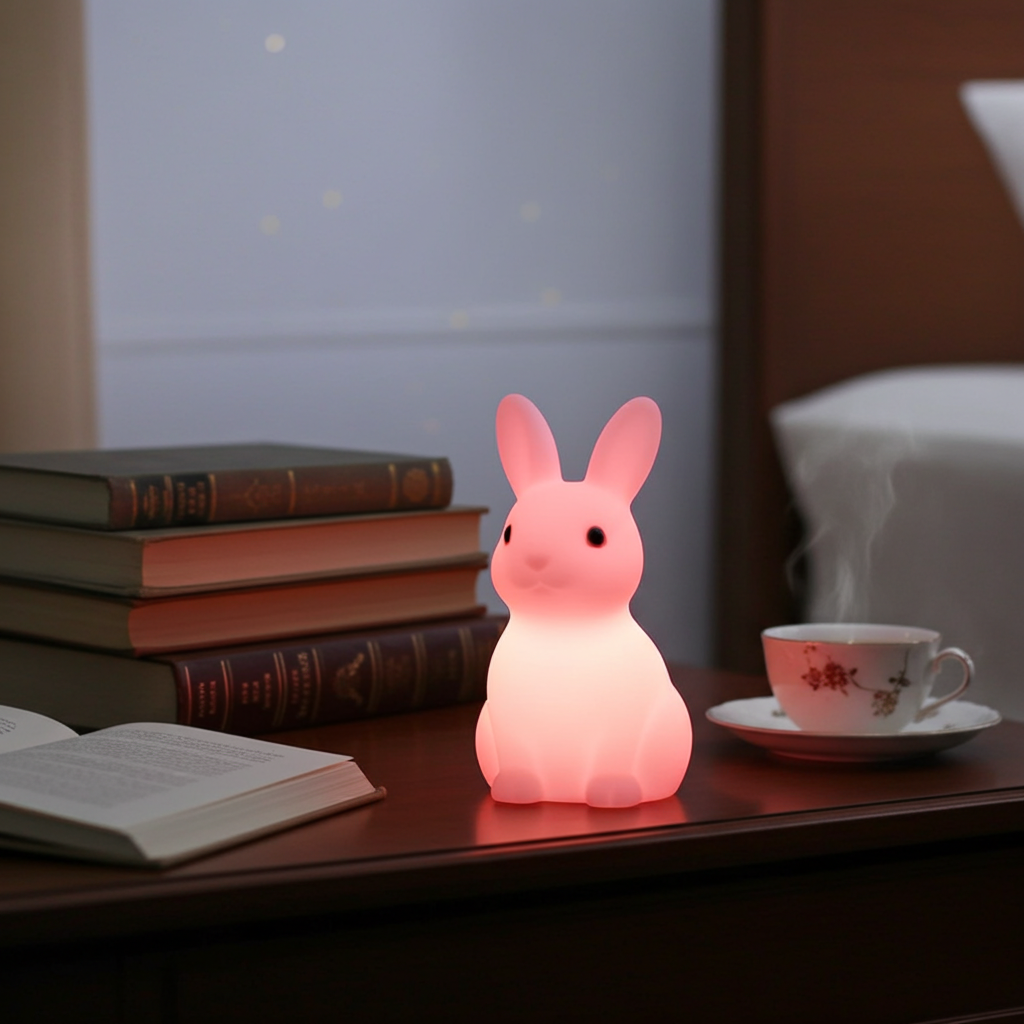 Veilleuse lapin LED - lampe enfant - modèle 3
