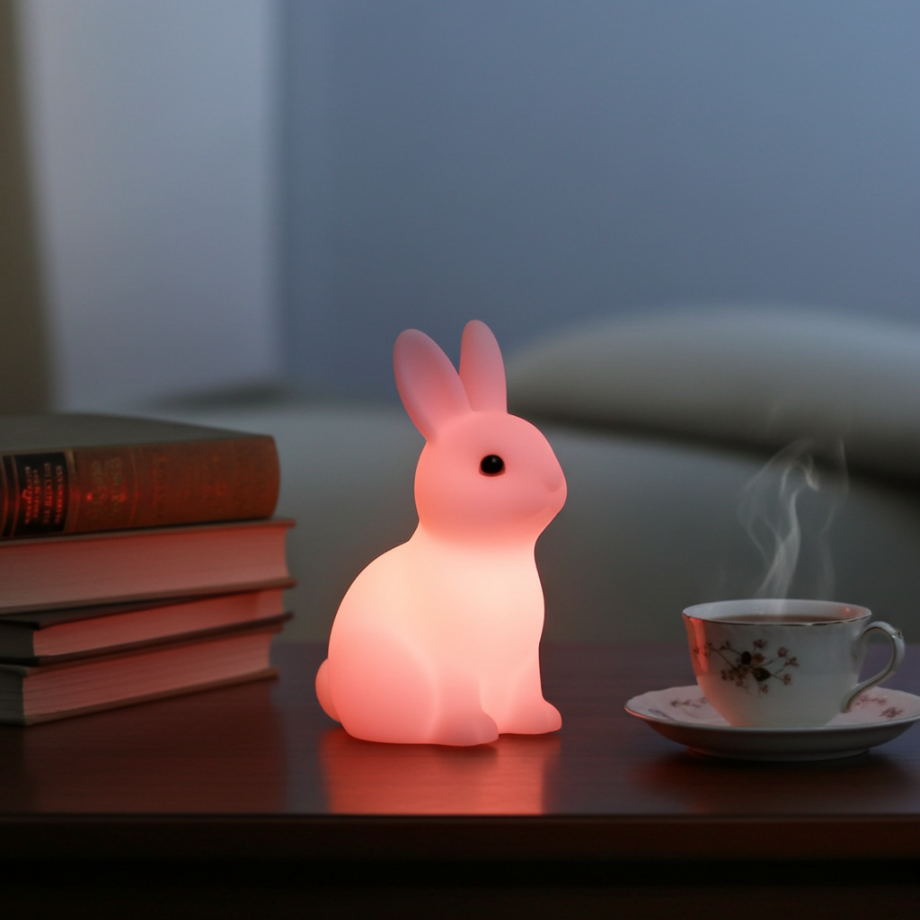 Veilleuse lapin LED - lampe enfant - modèle 3