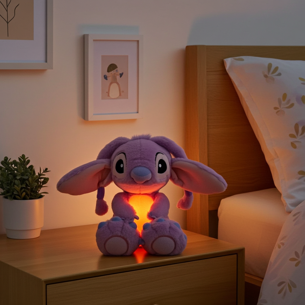 Peluche veilleuse musicale Breathing Light LED