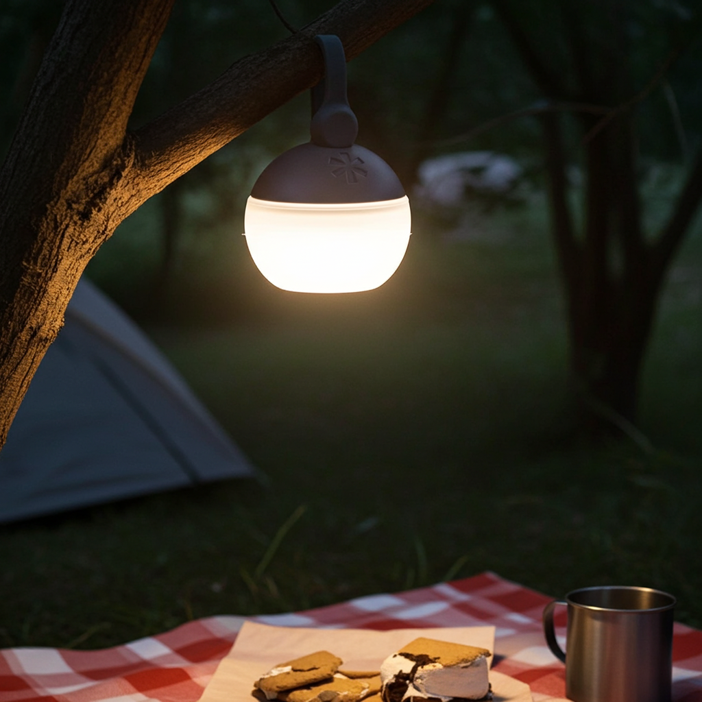 Veilleuse camping LED - décoration chambre - modèle 3