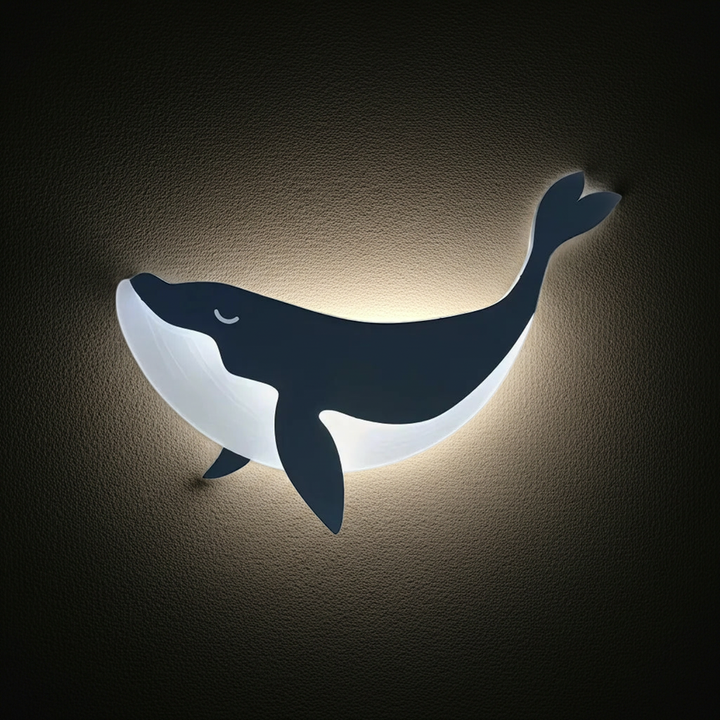 Veilleuse baleine LED tactile - lampe enfant