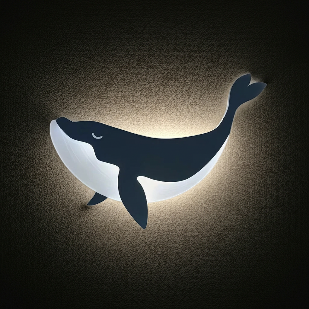 Veilleuse baleine LED tactile - lampe enfant