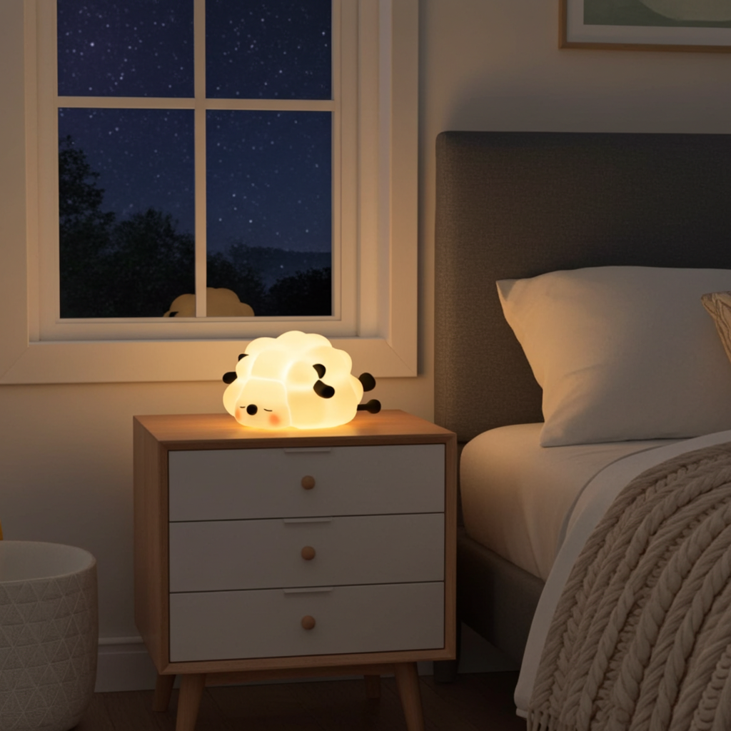 Veilleuse mouton rechargeable - lampe enfant
